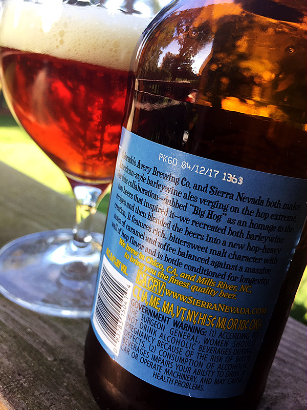 Sierra Nevada Beer Camp Dry-hopped Barleywine photo