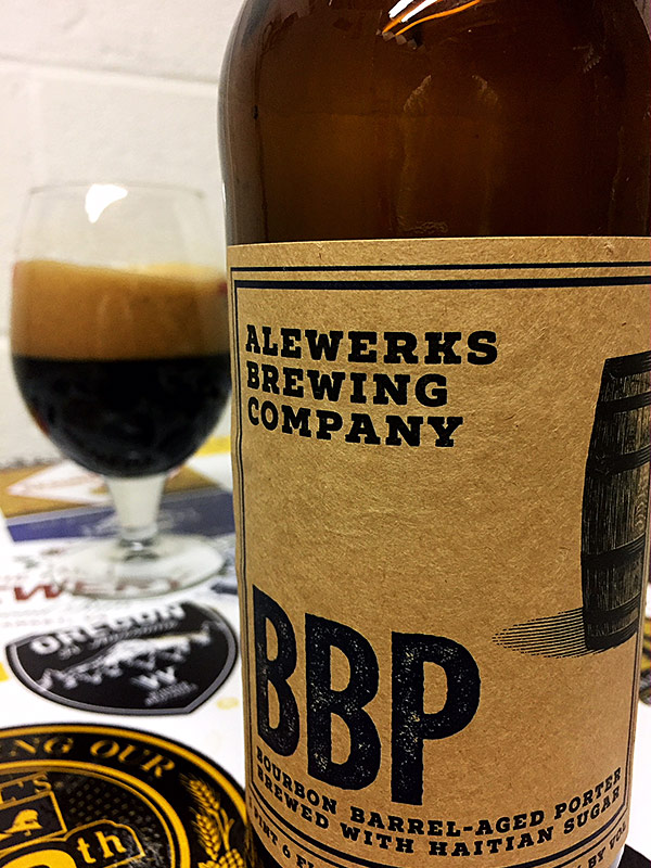 Alewerks Bourbon Barrel Porter photo