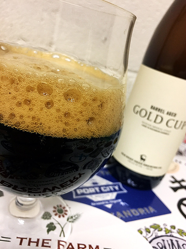 Old Bust Head Barrel Aged Gold Cup photo