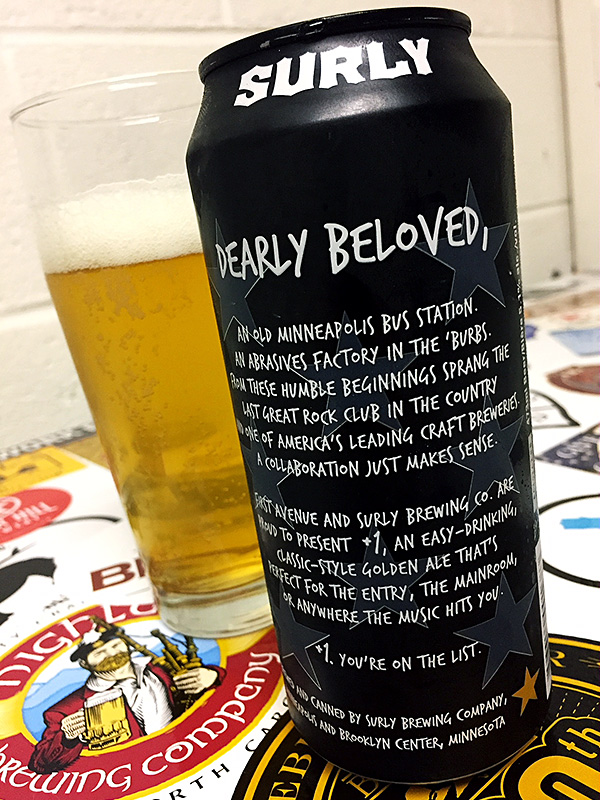 Surly Brewing and First Avenue +1 photo