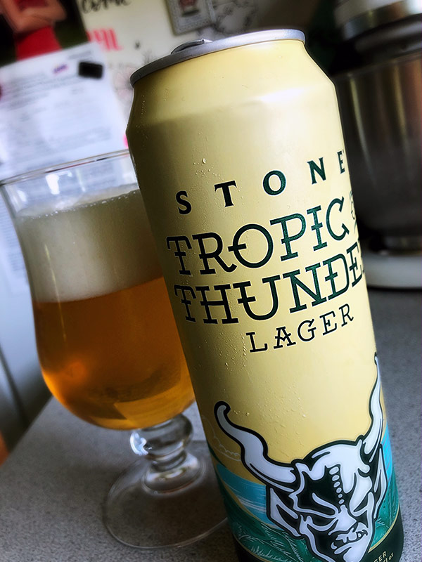Stone Brewing Tropic of Thunder Lager photo